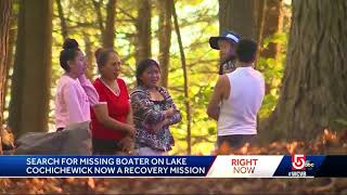 Missing swimmer who disappeared in lake feared dead