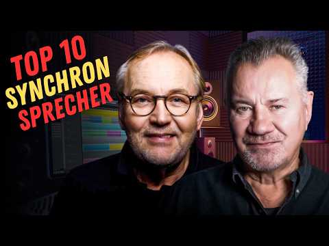 Die 10 besten Synchronsprecher unserer Zeit