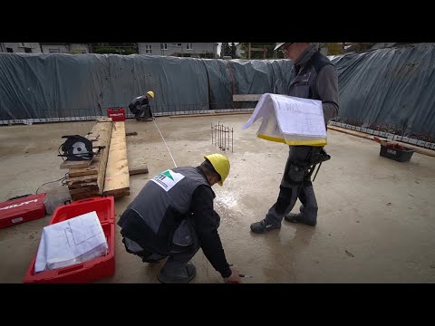Saarlouis-Felsberg: 16 neue Eigentumswohnungen entstehen. Ein Besuch auf der Baustelle.