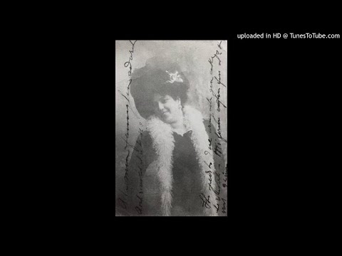 Eugenia Burzio: "Vissi d'arte", Phonodisc Mondial 706 del 1912 (?)