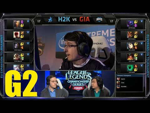 H2K Gaming vs GIANTS! | Game 2 Final Round 4 EU LCS Expansion Tournament | H2K vs GIA G2 50FPS
