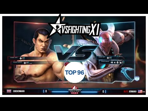 ChickenMaru vs Jermanji Top 96 VS Fighting XI 2023 Tekken 7