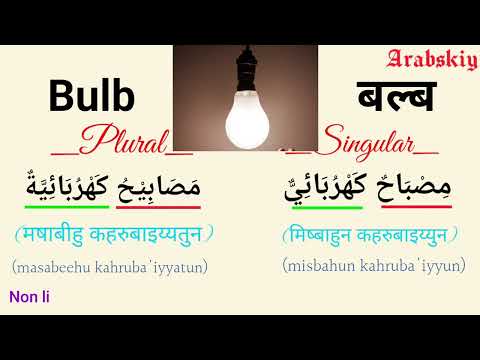 Most useful Arabic words | Arabic words for daily uses | Words related to house | Arabic vocabulary