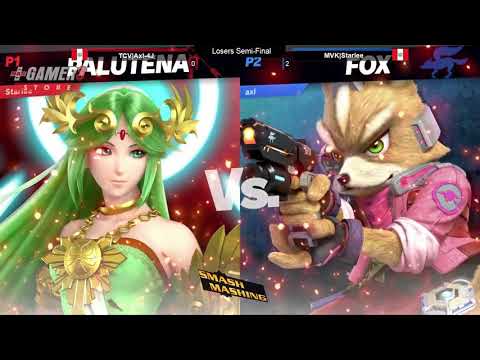 Loser semi final - MVK|Starlee(Palutena) vs TCV|Axl-4J(Snake, Fox)