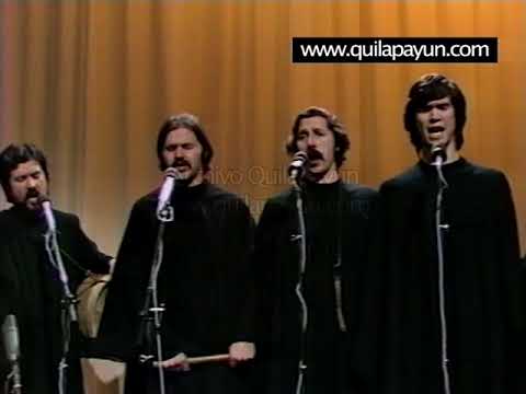 Quilapayún 1975 - El Rojo gota a gota irá creciendo [VIDEO EN VIVO]