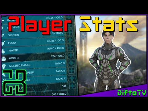 ARK Player Stats - Everything You Need to Know About All the Stats | ARK: Survival Evolved