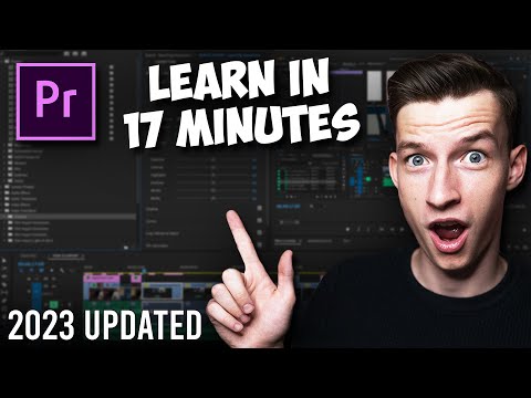 Premiere Pro Tutorial for Beginners 2023 - Everything You NEED to KNOW! (UPDATED)