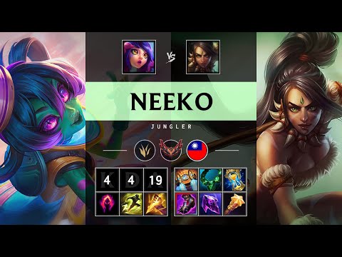 Neeko Jungle vs Nidalee - TW Grandmaster Patch 25.09