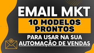 10 Templates de EMAIL MARKETING - Modelos de Emails Grátis Para Suas Campanhas