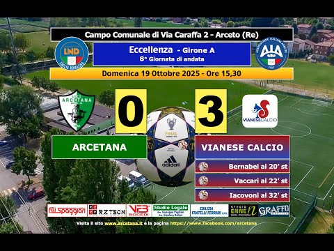 Arcetana - Vianese 0-3