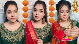Indian Festival Rakhi Special part-1 Makeup Look | #rakshabandhan | #makeupshorts | #shorts