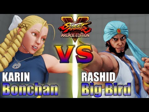 SFV AE 👊🏻 Bonchan (Karin) vs Bigbird (Rashid) [S4]