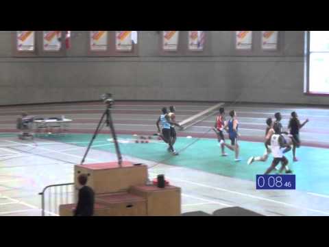60m H - Final B - McGhie - Université McGill Rencontre ouverte MARTLET, Montréal 2015