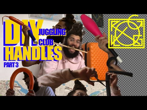 DIY JUGGLING CLUB HANDLE (part 3) // ROG VLOG episode 31