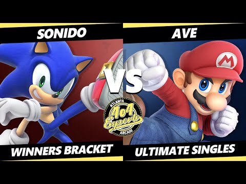 4o4 Smash Night 25 - Sonido (Sonic) Vs. Ave (Mario) SSBU Ultimate Tournament