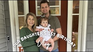 OUR DAUGHTER'S 1ST BIRTHDAY