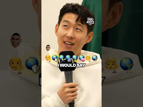 SON names the ONE PLAYER he'd LOVE to play with 🇧🇷 #shorts #football #soccer