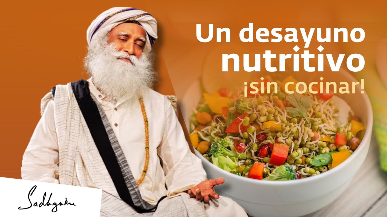 Un desayuno de campeones ¡sin cocinar! | Sadhguru Español, voz doblada con IA