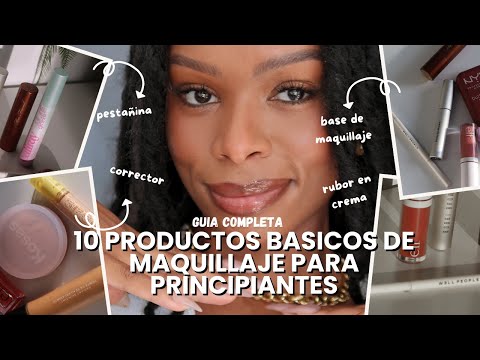 10 productos básicos de maquillaje para principiantes | Guia Completa