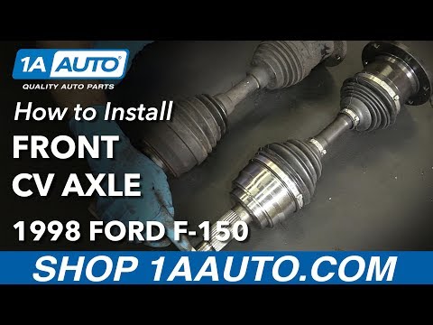 How to Replace Front CV Axle 97-03 Ford F-150