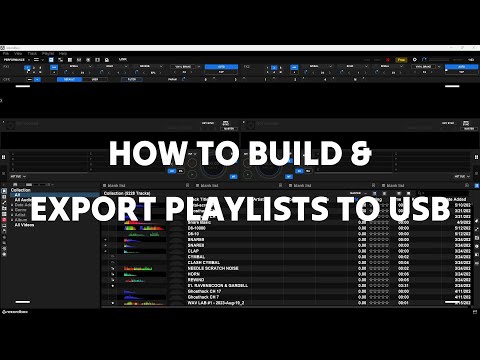 How to build and export playlists to your USB using Rekordbox