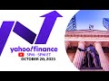 Stocks tumble amid bond market pummeling: Stock market news today | October 20, 2023 Yahoo Finance
