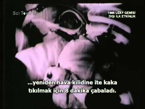 Uzayda yürüyen ilk insan Aleksey Leonov (1965