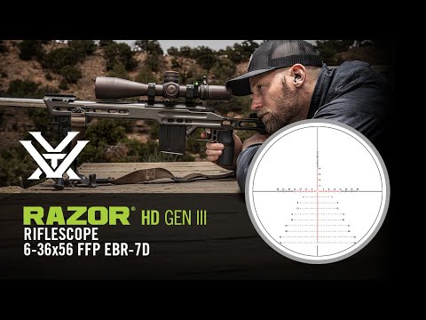 How to use the EBR-7D First Focal Plane Reticle