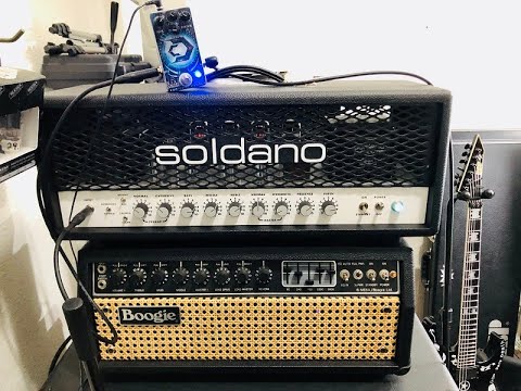 Soldano SLO-100 vs Mesa Boogie Mark IIC+.
