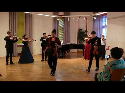 Konzertabend der Violinklasse Parwaneh Haderer - A. Piazzolla: "Chiquilin De Bachin"