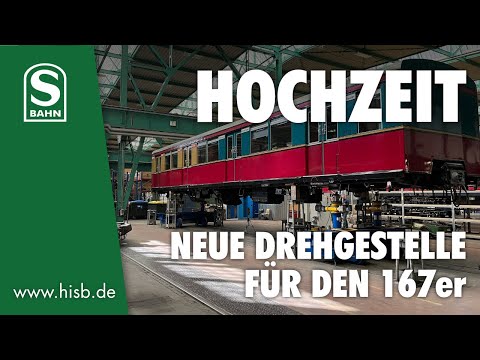 Historische S-Bahn Berlin: neue Drehgestelle für den 167er
