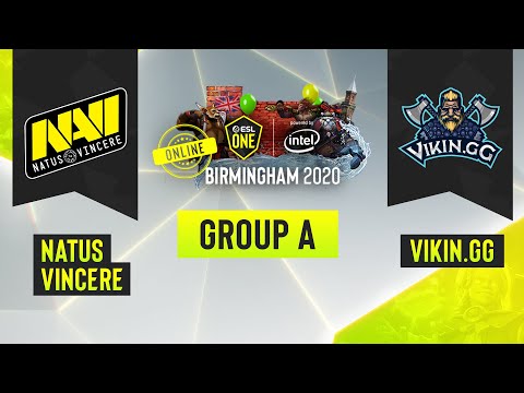 Dota2 - Natus Vincere vs. Vikin.gg - Game 2 - ESL One Birmingham 2020 - Group A - EU