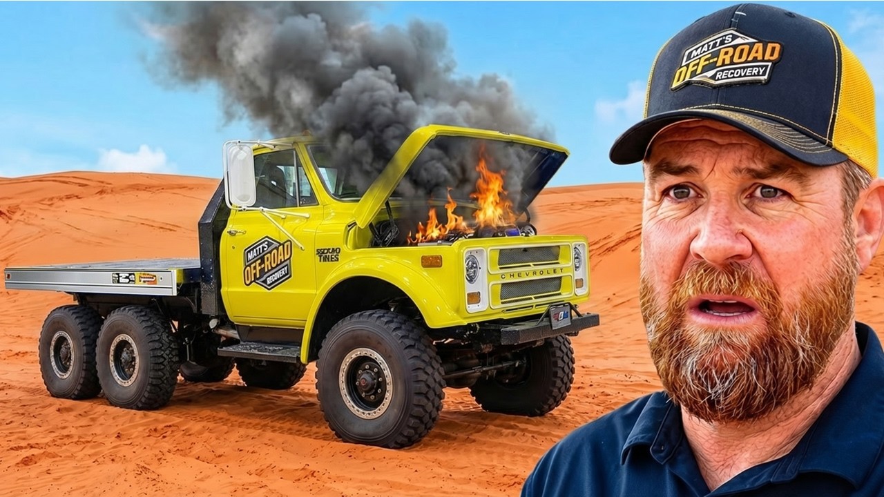 The Off-Road 6x6 Is On Fire... This Is REALLY Bad!