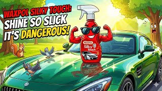 WARNING: Do Not Lean On The Car! 😂 Waxpol Silky Touch Test | Best Instant Car Polish