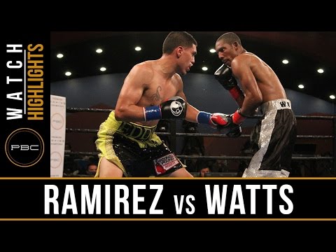 WATCH: Ramirez vs Watts HIGHLIGHTS: September 13, 2016 – PBC on FS1