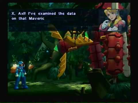 MEGA MAN X8 [PS2]:  NOAH's PARK + ALL 3 CRAB MAVERICK BATTLES