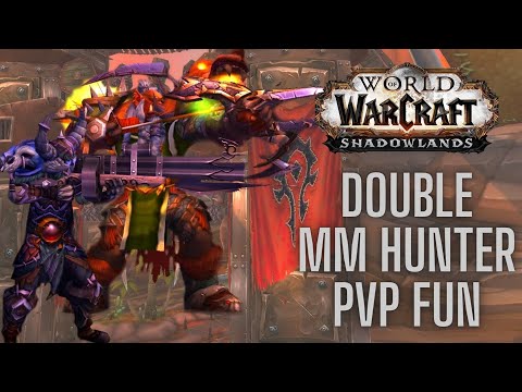 Double MM Hunter PUMPS! | Ranked Arena/Battleground Fun! | 9.2.5