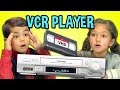 KIDS REACT TO VCR/VHS 