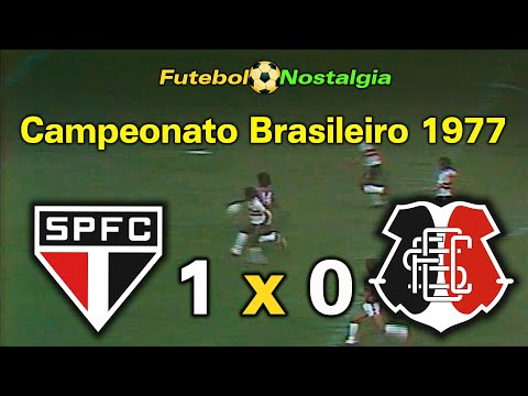 São Paulo 1 x 0 Santa Cruz - 13-11-1977 ( Campeonato Brasileiro )