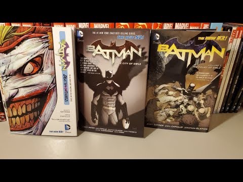 Hardcover Comparison- Batman Vol 1,2 and 3 By Scott Snyder and Greg Capullo