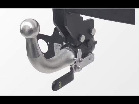 GDW Anhängerkupplung abnehmbar Kugelstange von hinten gesteckt | Rameder Anhängerkupplung