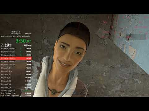 Half-Life 2 but Beaten by a Portal Speedrunner in 59:17