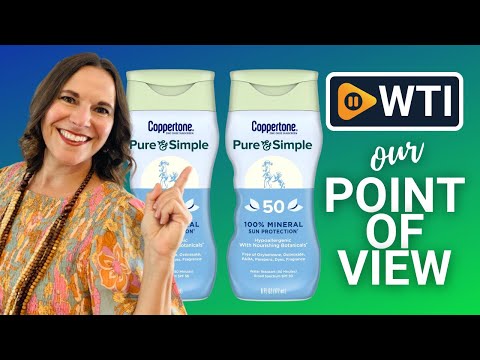 Coppertone Pure and Simple Sunscreen Lotion - WTI product video review