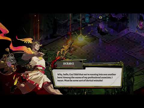 (Hermes + Zagreus) Charon’s shop