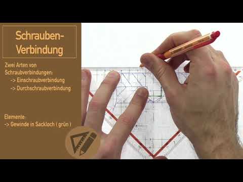 Zeichnungsunterstützung Schraubenverbindungen