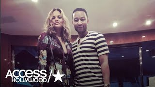 Chrissy Teigen Puts Her Hot Bod On Display During Yacht Vacation