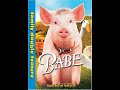 Opening And Closing To Babe Family Double Feature DVD 2005 Both Sides