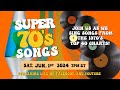 Super 70's Songs with Sue and Dwight - Sat. Jun. 1st, 2024  7pm ET