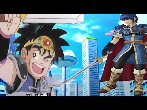Dai(Post Training with Goku) VS Marth(Fire Emblem Anime)(ダイVSマース)