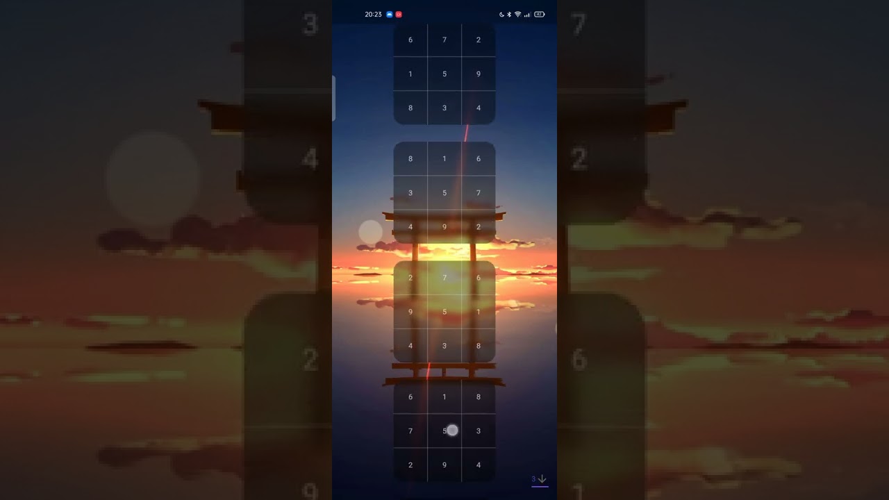 Flutter magic squares